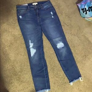 Distressed Skinny Jeans